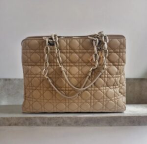 Christian Dior borsa Soft Shopping in pelle