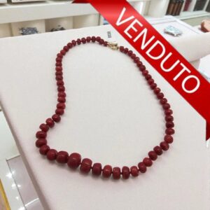 Collana in Corallo e oro 750 - EURO 2500