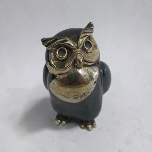 Gufo miniatura collezione Saturno in argento 800