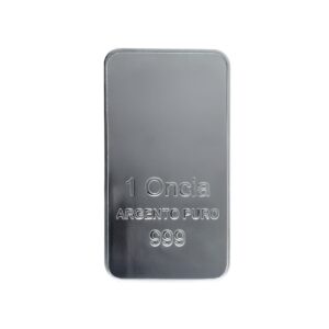 Lingotto argento blisterato da 1 oz