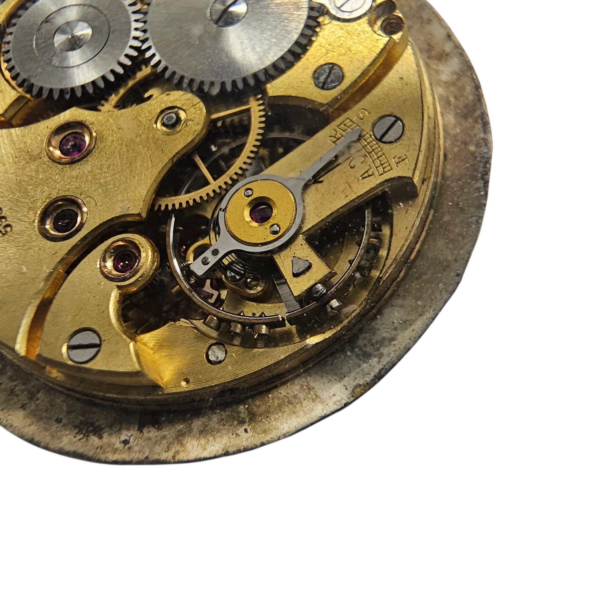 Movimento Meccanico / Calibro Longines 12.68Z da Polso Vintage con Quadrante e Vetro - immagine 3
