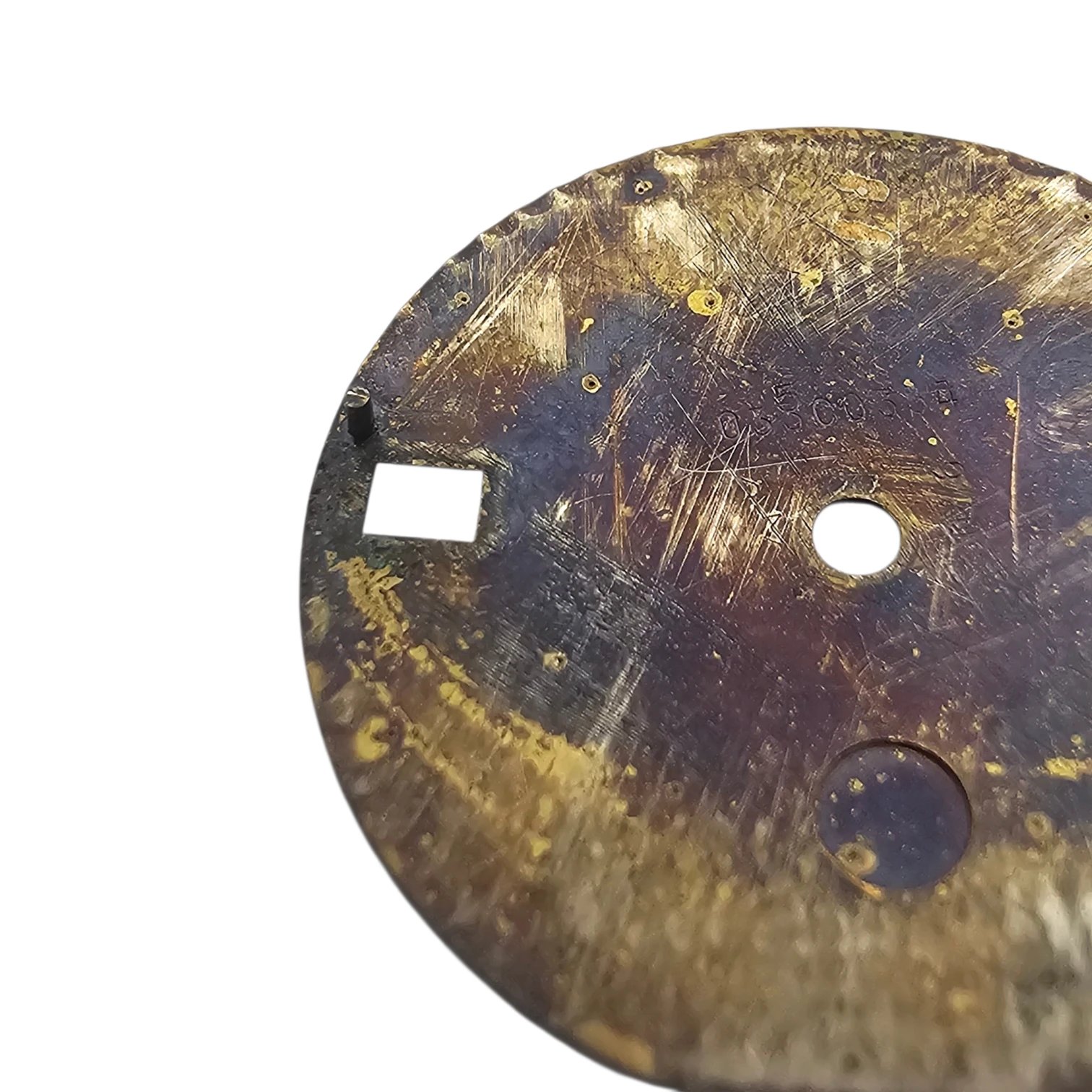 Quadrante Originale Audemars Piguet Royal Oak "Tapisserie" 29/30 mm con Disco Data - immagine 4