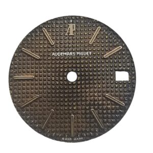 Quadrante Originale Audemars Piguet Royal Oak "Tapisserie" 29/30 mm con Disco Data